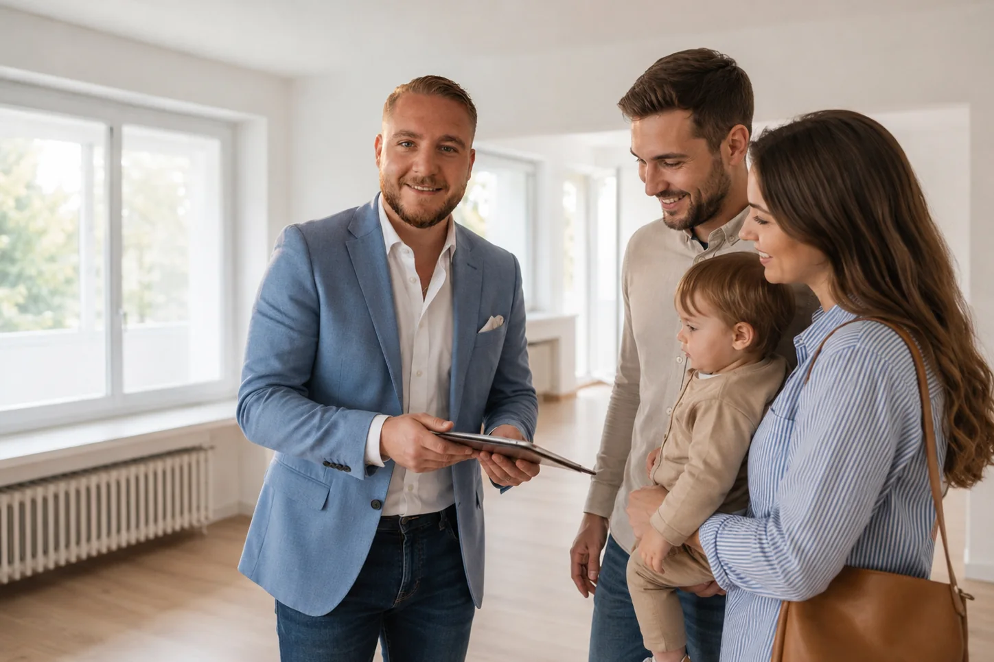 Immobilienberatung im persönlichen Gespräch