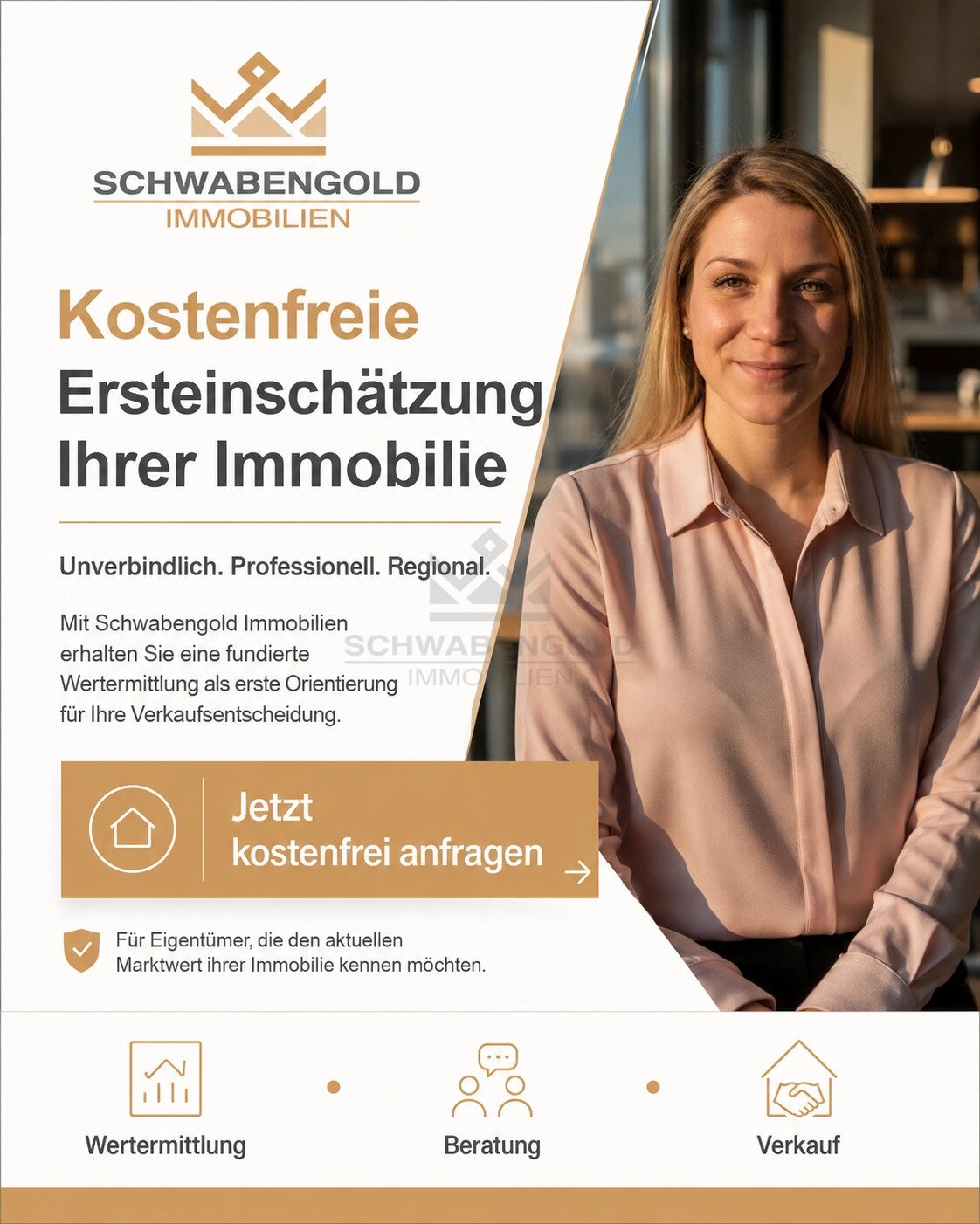 * Über den Dächern von Stuttgart-Zuffenhausen: Maisonette-Wohnung mit Terrasse, Grünblick &amp; TG * (003-035) — Wertermittlung