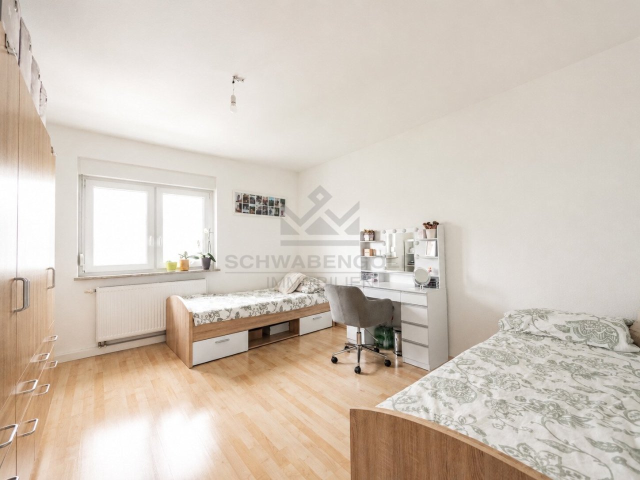 * Lichtdurchflutete 4-Zimmer-Wohnung in zentraler Lage von Neu-Ulm – umfangreich modernisiert und gepflegt* (003-043) — Kinderzimmer